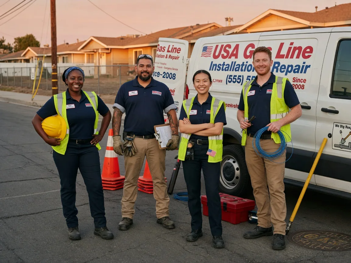 Gas Line Installation company in Mill Village, PA
